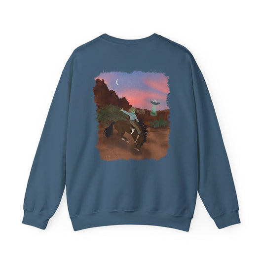 Azule Blowin Smoke Crewneck Sweatshirt