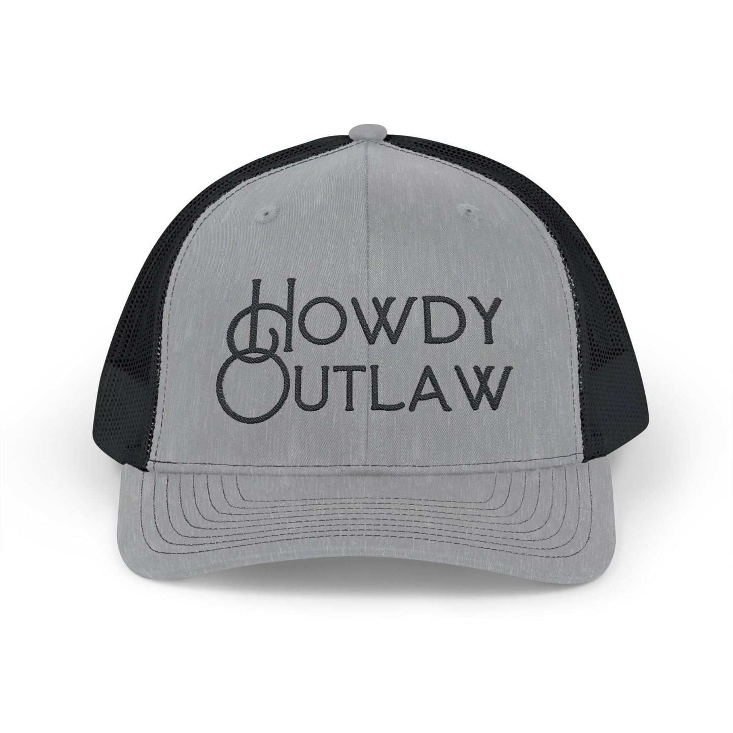 Howdy Outlaw Cap - Grey